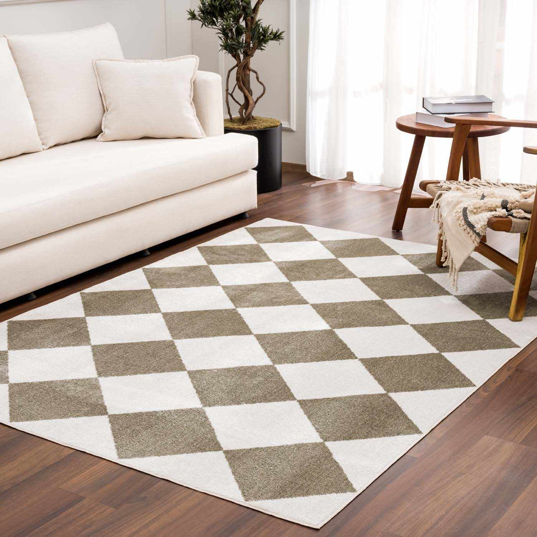 Timeless Elegance: Why You Need a Checkerboard Rug in Your Home