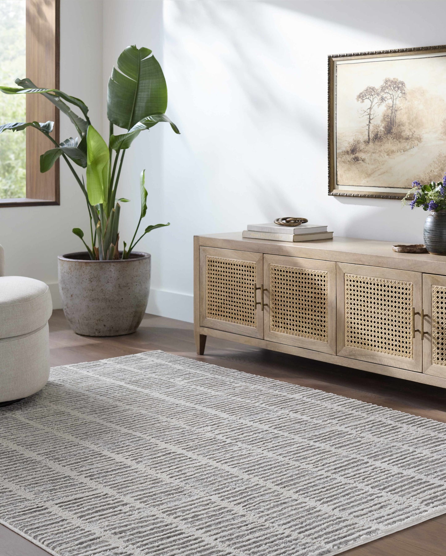 Aricin Gray Area Rug