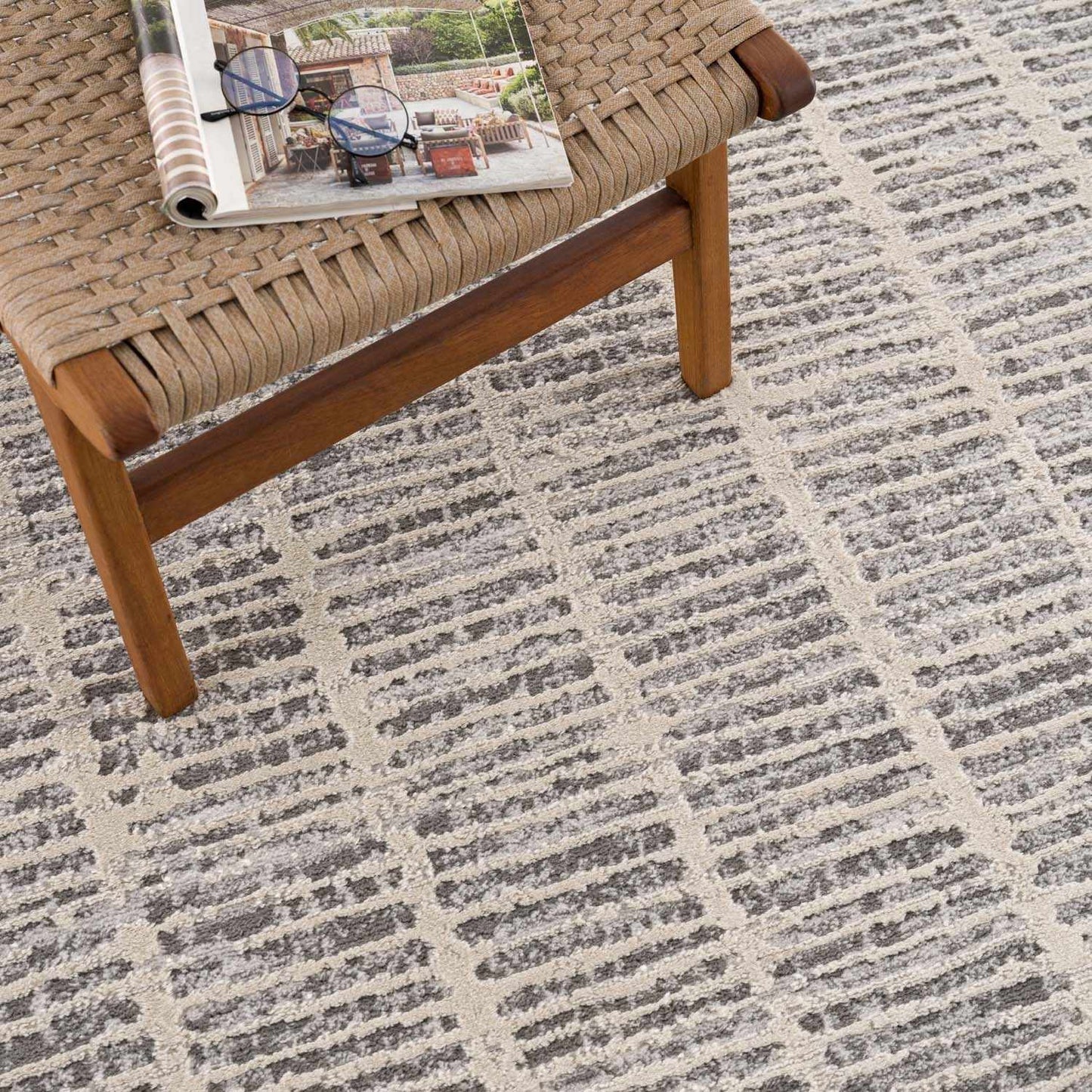 Aricin Gray Area Rug