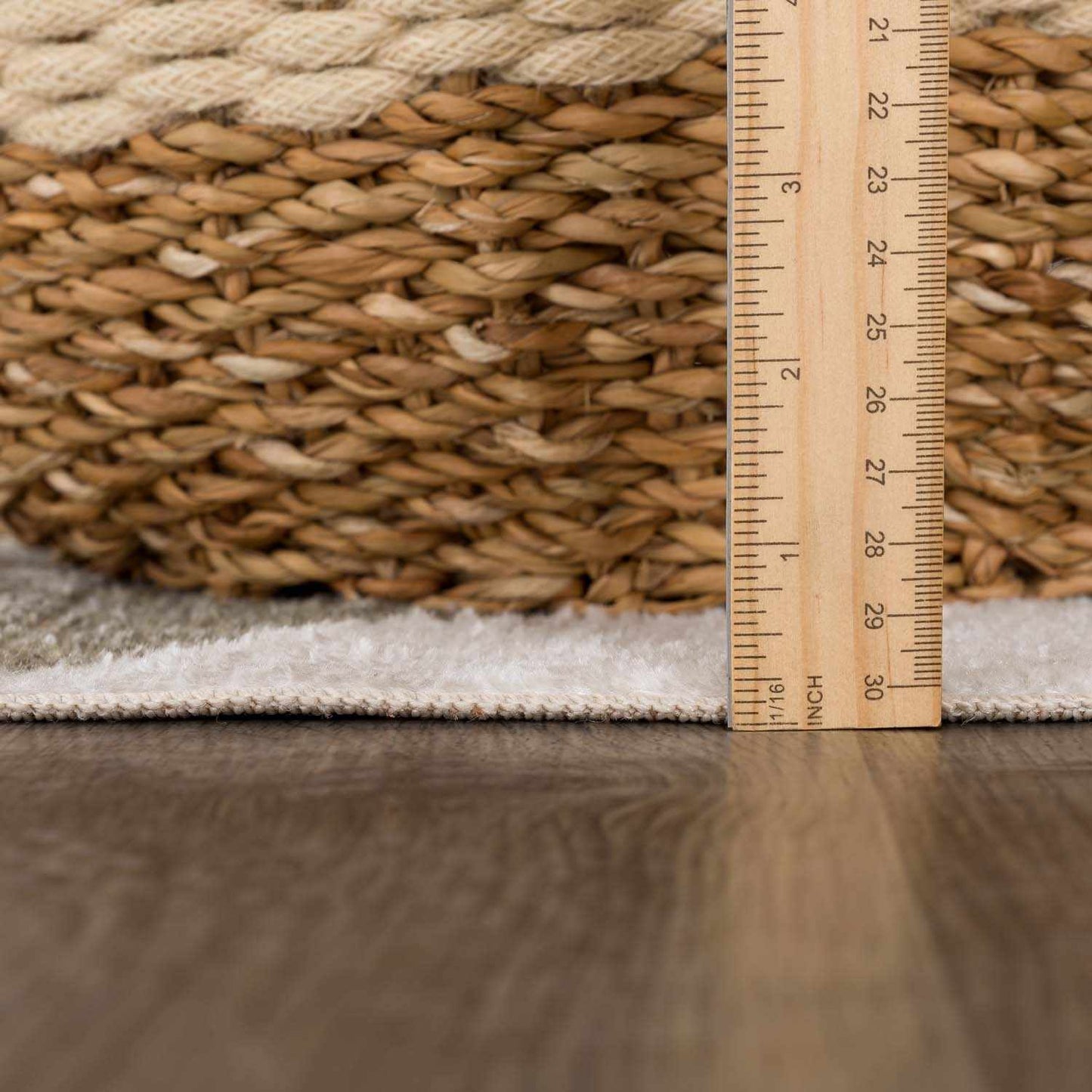 Ulric Green Diamond Washable Area Rug